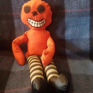 one of a kind pumkinHeadDoll